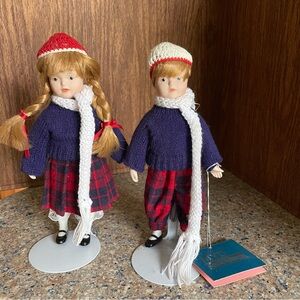 Marian Yu Designs Heirloom Doll Set